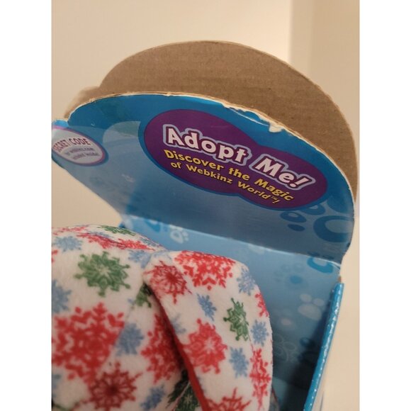 Webkinz Snowflake Pup With Code Unused New Damaged Box - Picture 3 of 6